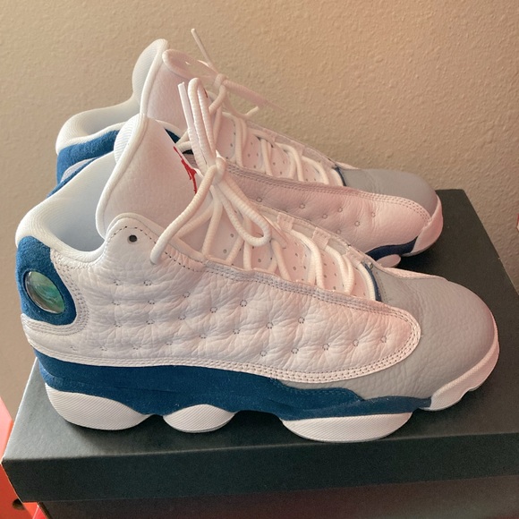 Jordan 13 Retro French Blue GS - Picture 2 of 9